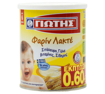 Yiotis Farine Lactee Cream 6+ Months 300 g