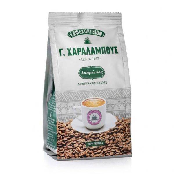 G. Charalambous Silver Cypriot Coffee 100% Arabica 200 g