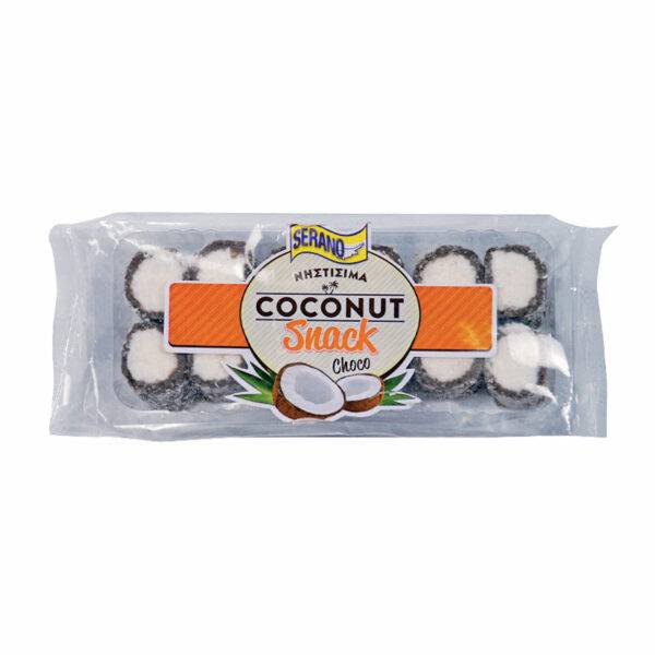 Serano Mini Coconut Rolls with Cocoa 250 g from cyprus